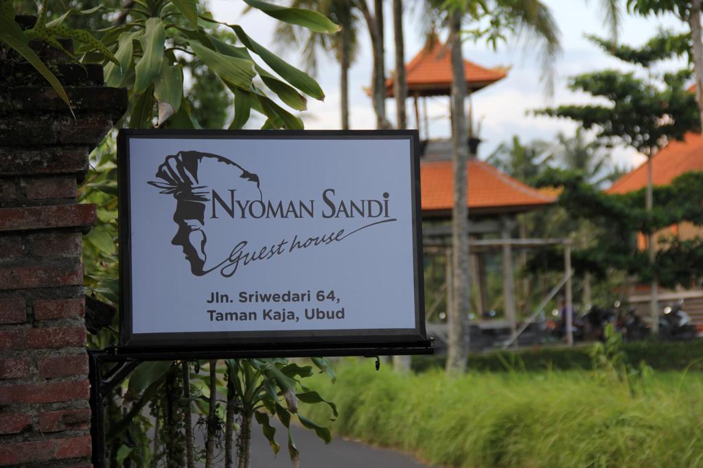 Nyoman Sandi Guest House Ubud Buitenkant foto
